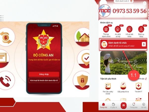 đăng ký định danh điện tử cho doanh nghiệp