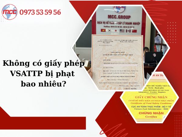 Không có giấy phép vệ sinh an toàn thực phẩm