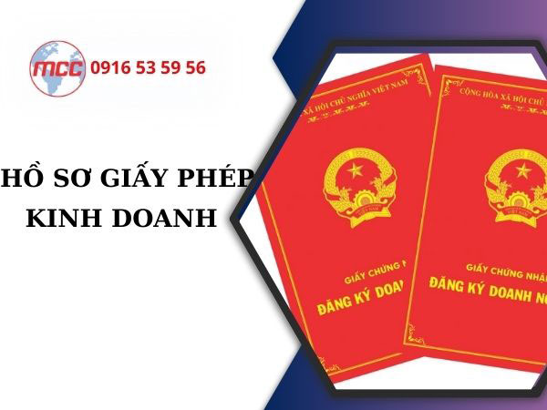Bộ hồ sơ xin cấp giấy phép kinh doanh