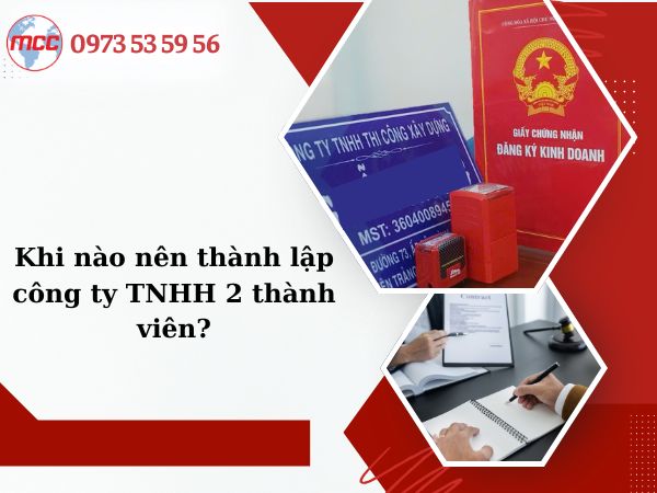 thành lập công ty TNHH 2 thành viên