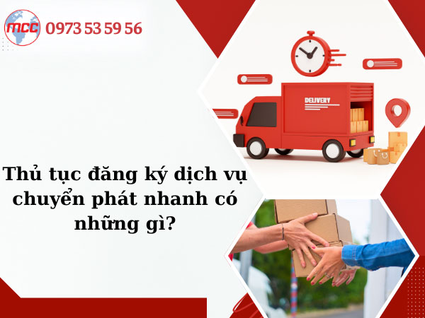 Thủ tục đăng ký kinh doanh chuyển phát nhanh