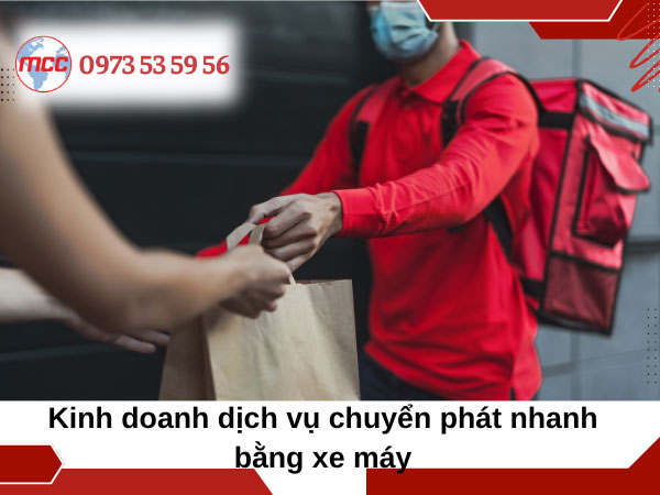 Thủ tục đăng ký kinh doanh chuyển phát nhanh