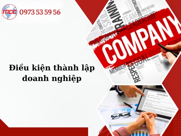 Điều kiện thành lập doanh nghiệp