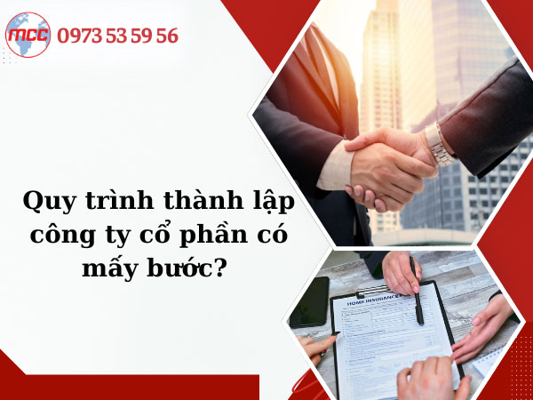 Quy trình thành lập công ty cổ phần