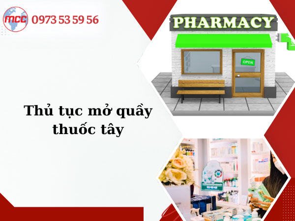 Thủ tục mở quầy thuốc tây