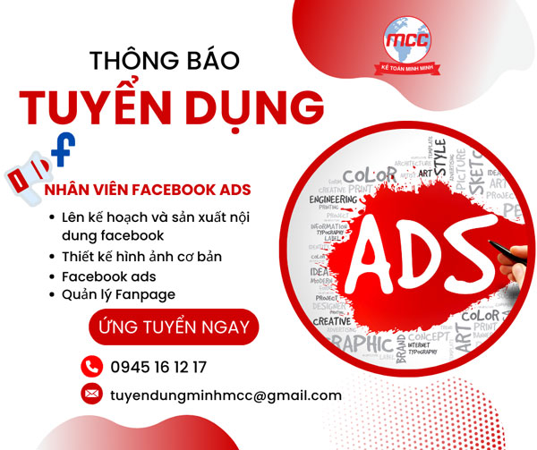 Tuyển facebook ads