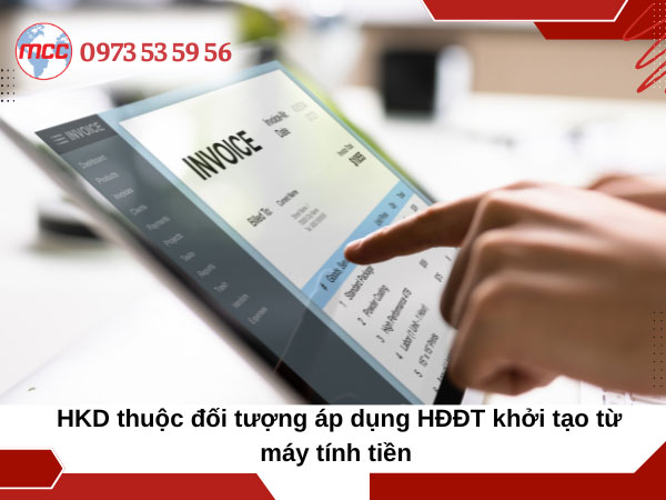 Giải đáp vấn đề HKD thuộc đối tượng áp dụng hoá đơn điện tử khởi tạo từ máy tính tiền
