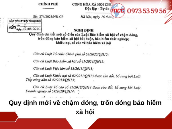trốn đóng bảo hiểm xã hội