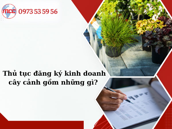 đăng ký kinh doanh cây cảnh