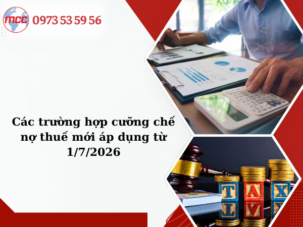 trường hợp cưỡng chế nợ thuế