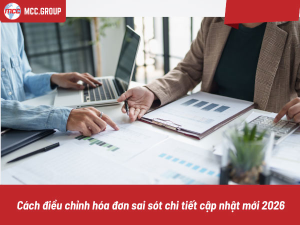 Cách điều chỉnh hóa đơn sai sót