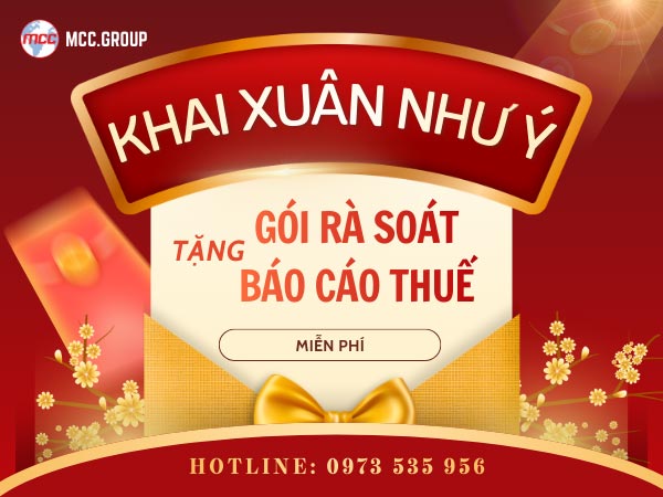 MCC tặng gói rà soát báo cáo thuế