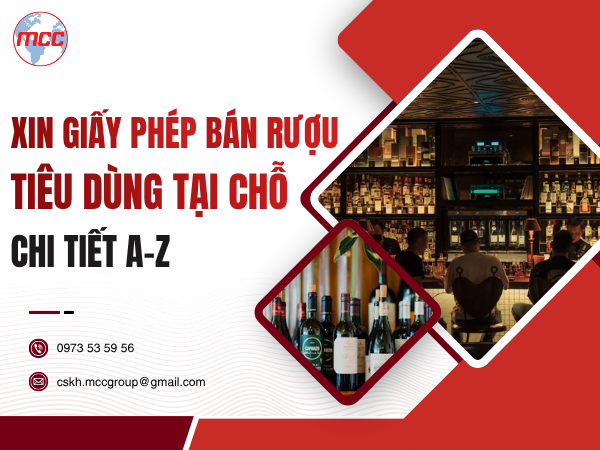 giấy phép bán rượu tiêu dùng tại chỗ