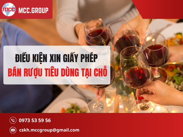 giấy phép bán rượu tiêu dùng tại chỗ