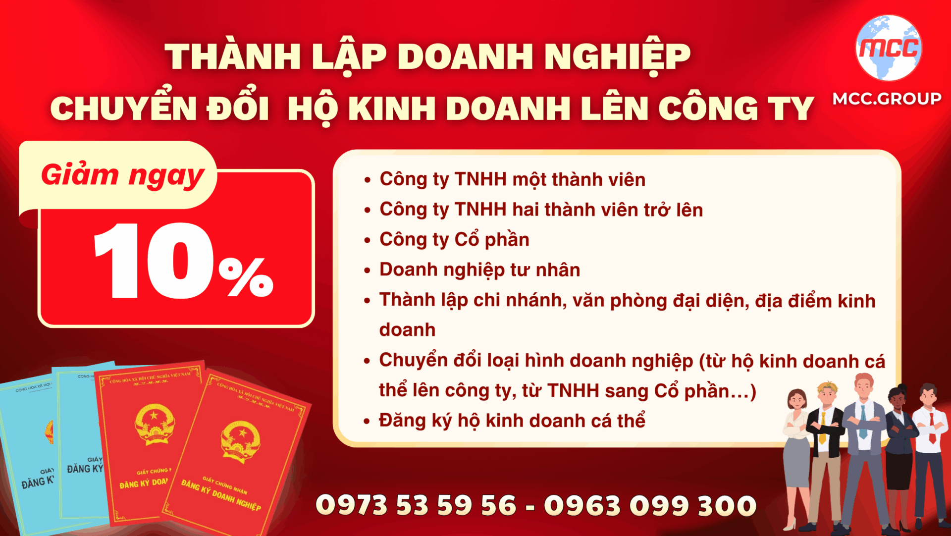 thành lập doanh nghiệp