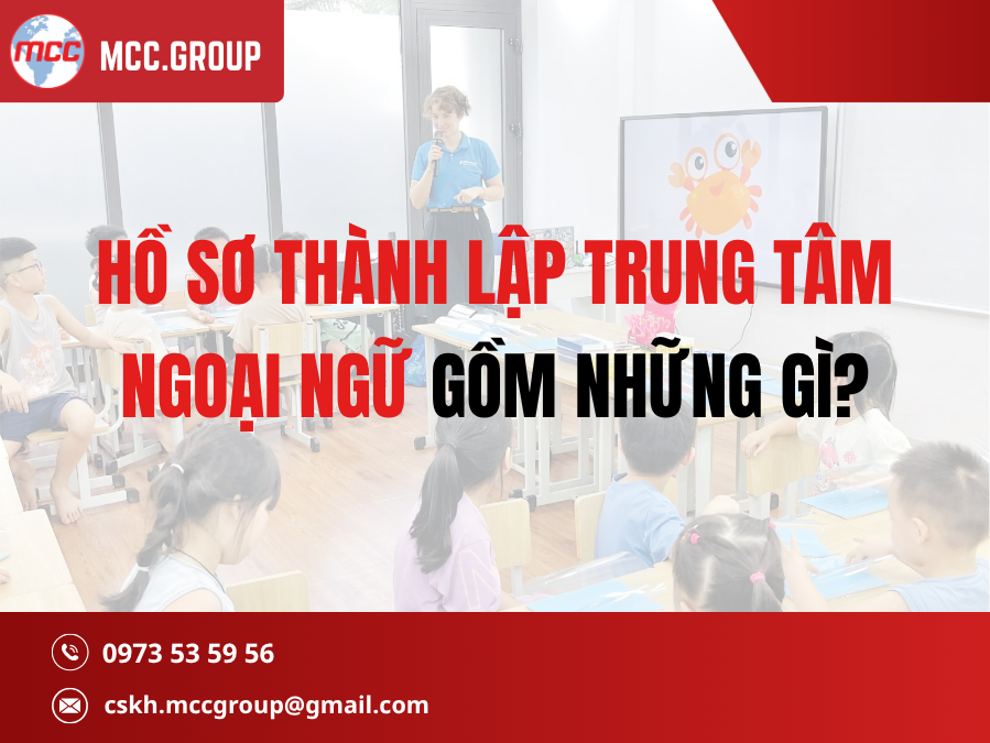 thành lập trung tâm ngoại ngữ