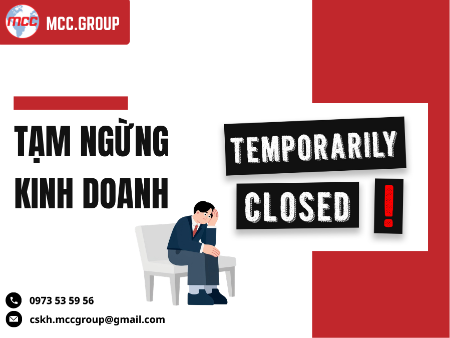 tạm ngừng kinh doanh