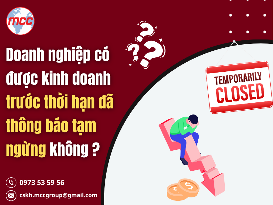 tạm ngừng kinh doanh