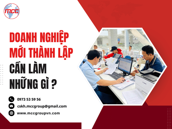 doanh nghiệp mới thành lập