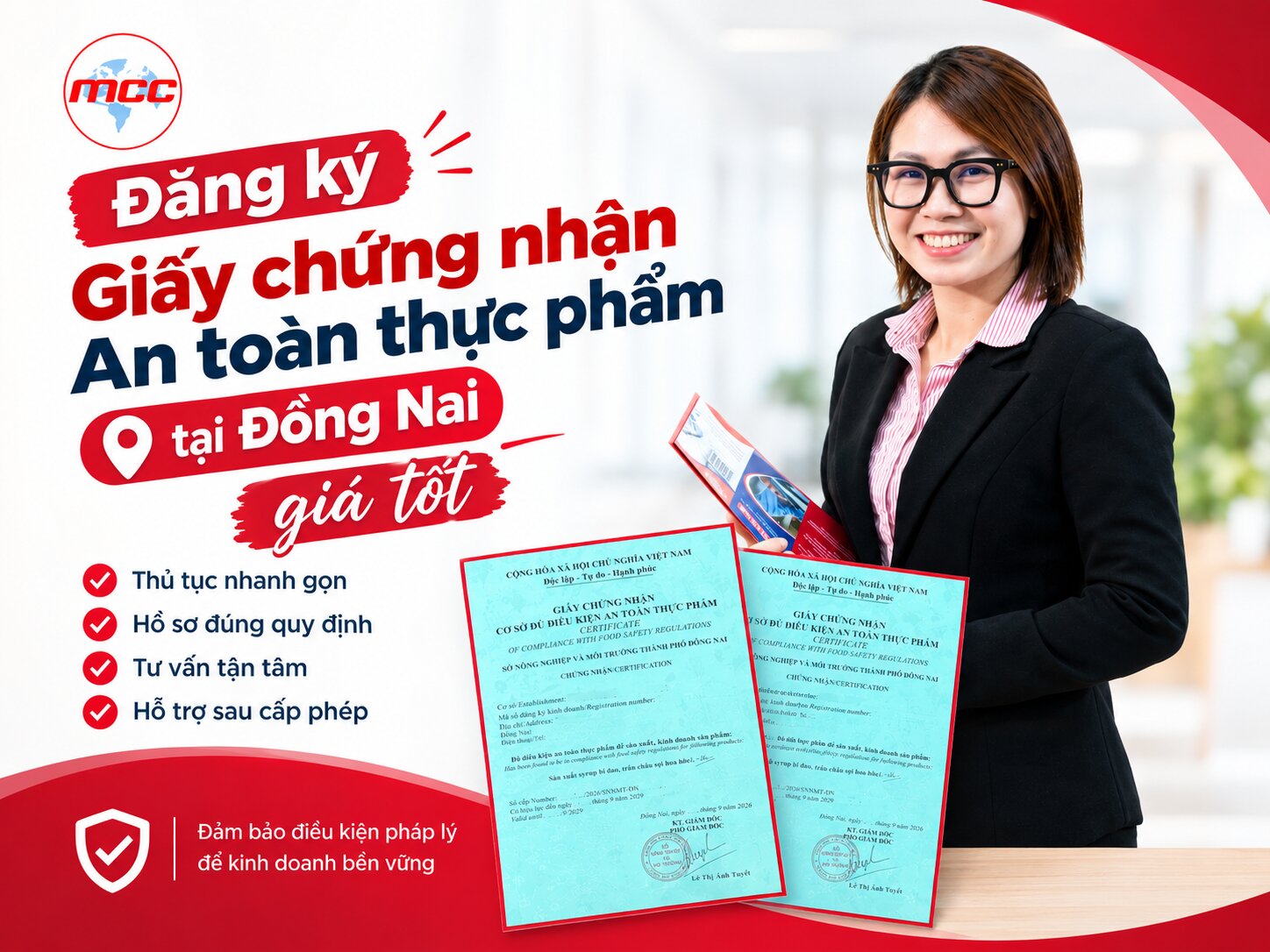 giấy chứng nhận ATTP
