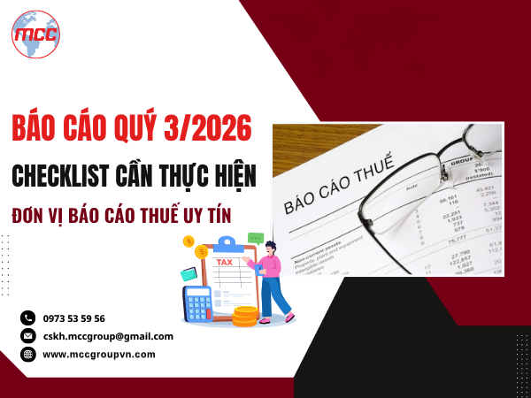 báo cáo thuế quý 3